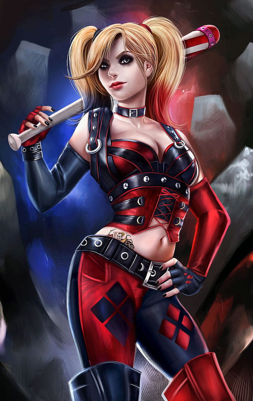 Harley Quinn (New), Harley Quinn Anime HD phone wallpaper