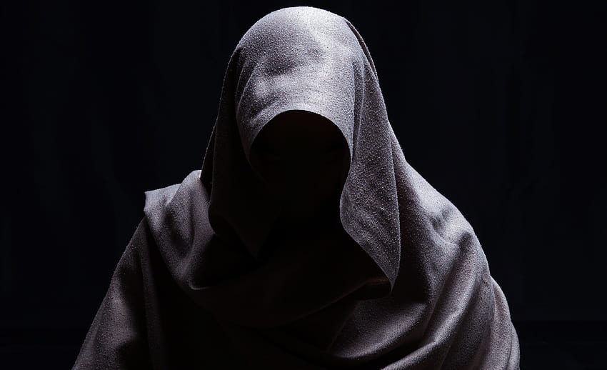 Man in a hood, dark HD wallpaper