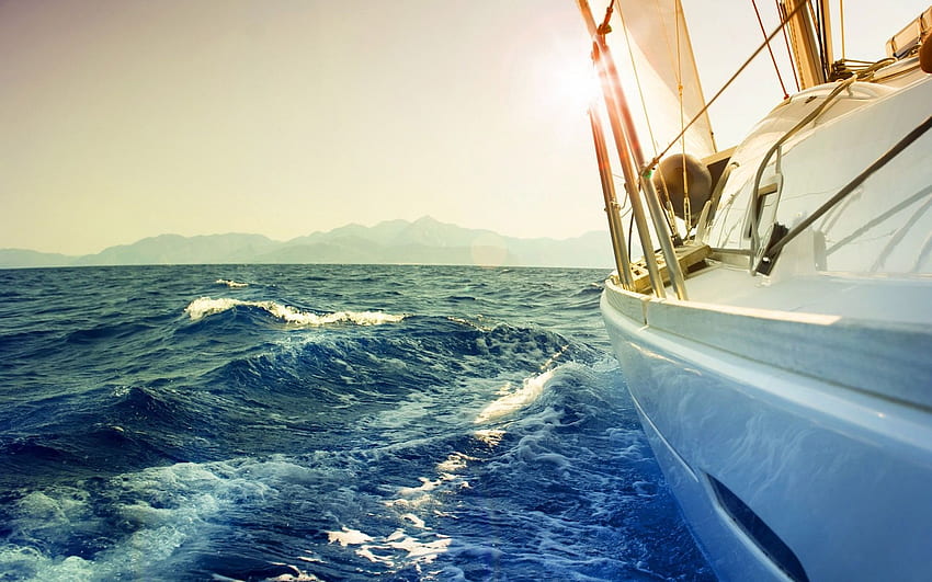 sailboat sailing boat [] for your , Mobile & Tablet. Explore Sailing Sailboat. Sailing Sailboat, Sailing , Blue Sailboat HD wallpaper