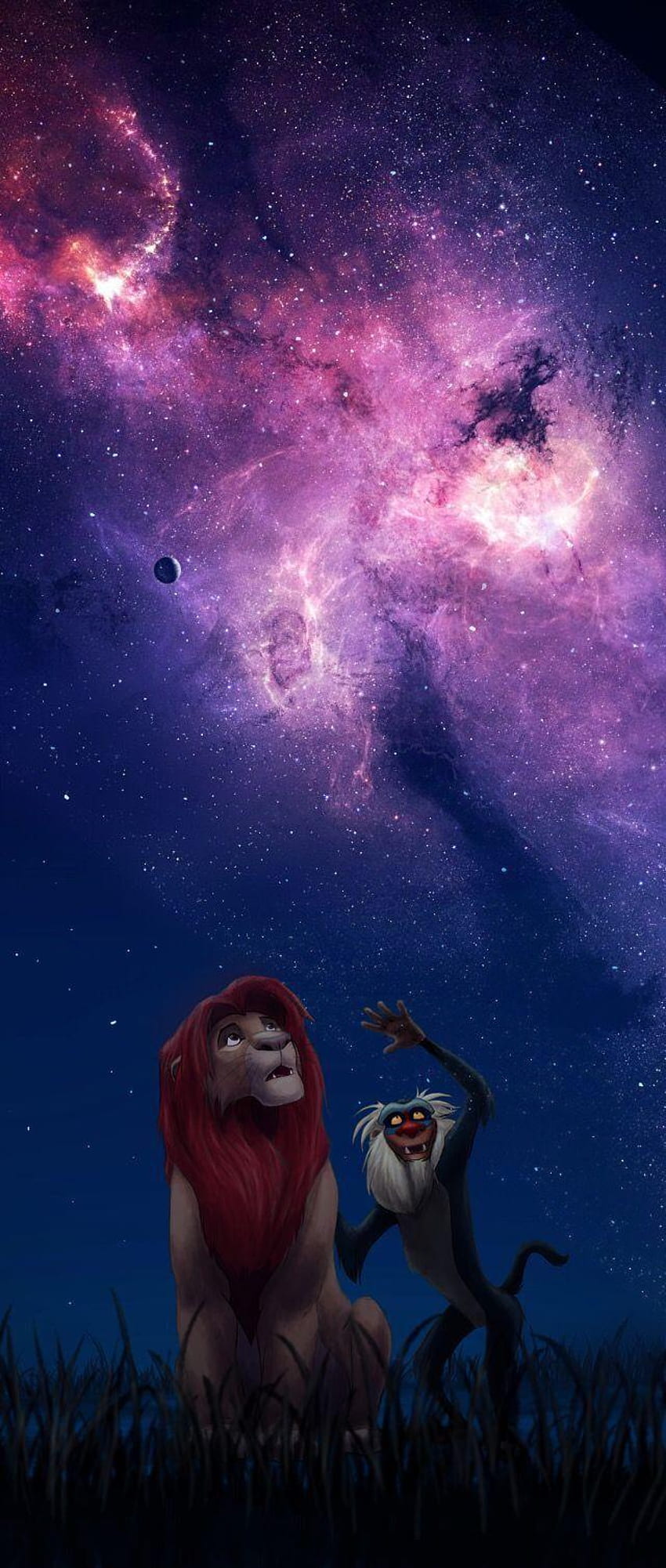 Lion King iPhone, Lion Galaxy HD phone wallpaper | Pxfuel