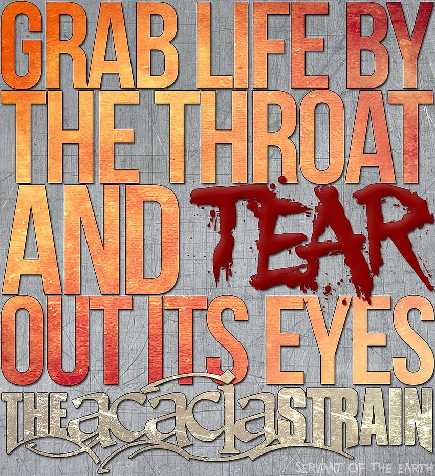 Servant In the Place of Truth - The Acacia Strain. Music words HD phone wallpaper