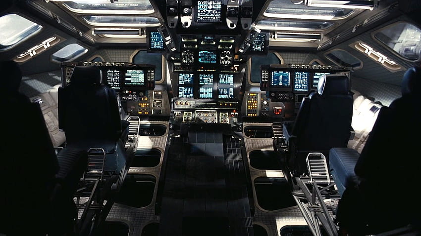Space-Shuttle-Innenraum, Space-Shuttle-Cockpit HD-Hintergrundbild