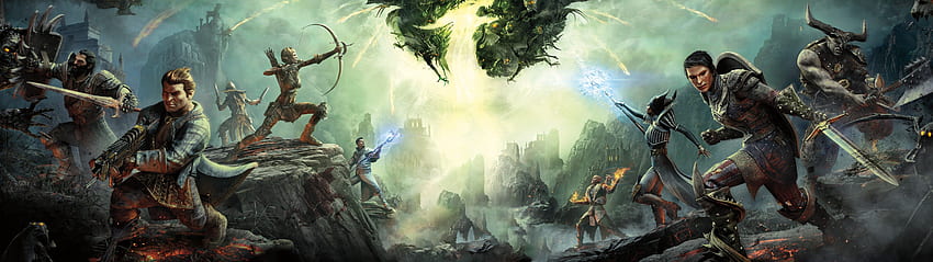 Dragon Age: Inkwizycja:, Gra 5120X1440 Tapeta HD