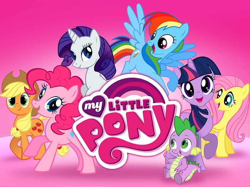 Il mio piccolo pony. Il mio piccolo poster di pony, My little pony, My little pony cartoon, My Little Pony Kawaii Sfondo HD