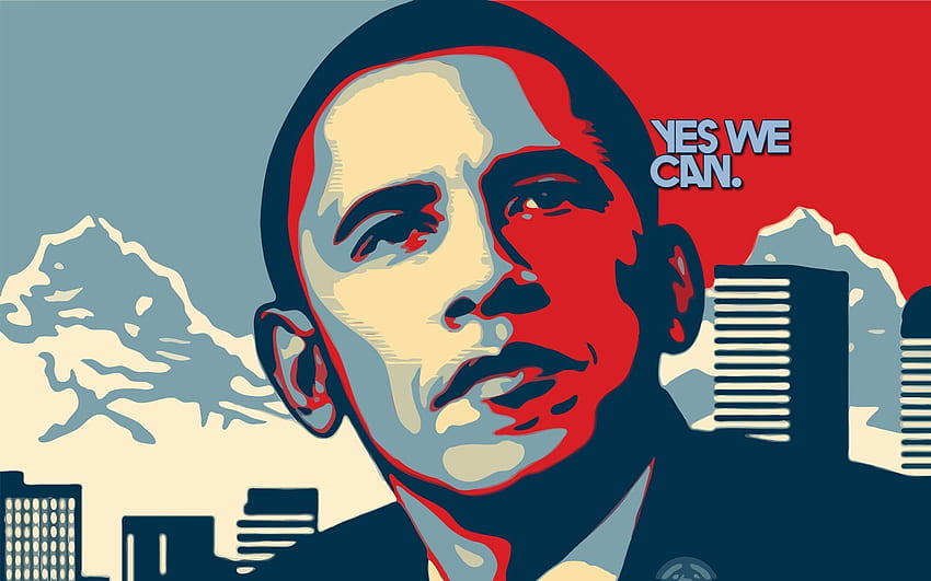 Fonds d'écran Barack Obama : tous les Barack Obama, Yes You Can HD wallpaper