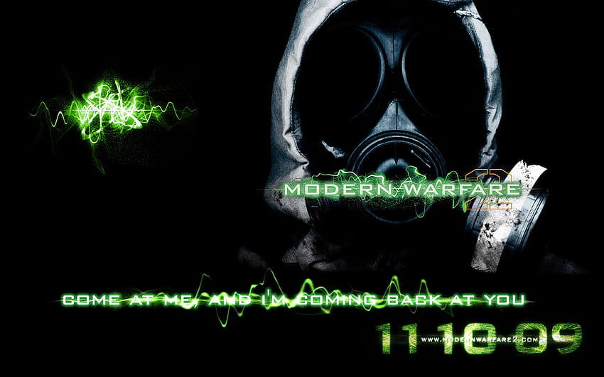 Cartel de Call of Duty Modern Warfare 2, cod mw2, moderno, guerra, cod waw fondo de pantalla
