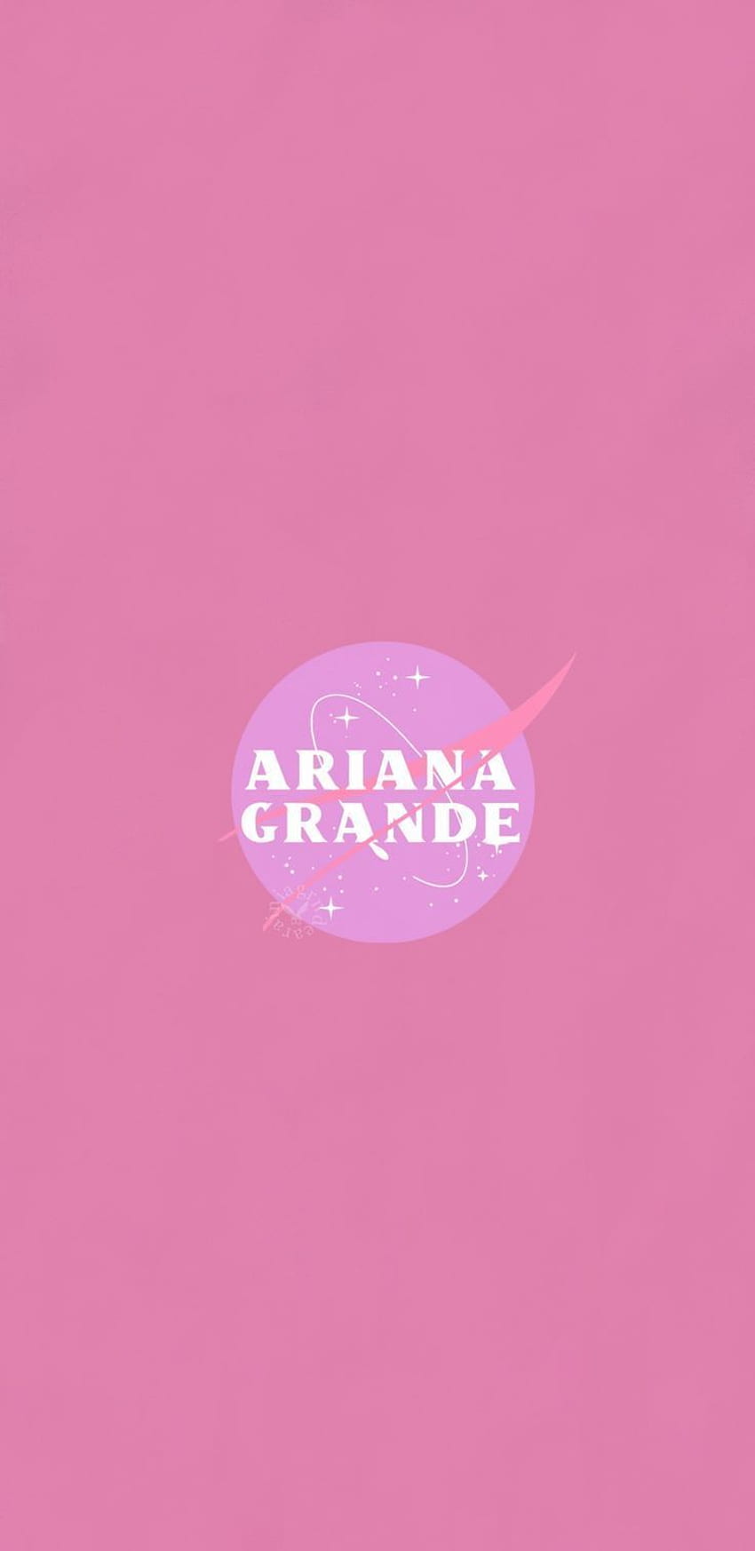 Ariana Grande panosundaki Pin, Ariana Grande Logo HD phone wallpaper