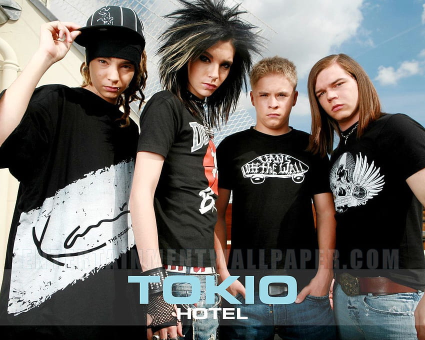 Tokio Hotel - Tokio Hotel ve arka plan HD duvar kağıdı
