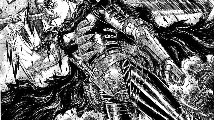 El tráiler de Berserk muestra a Guts en acción, completo con la espada Dragon Slayer que parece un montón de hierro en bruto fondo de pantalla