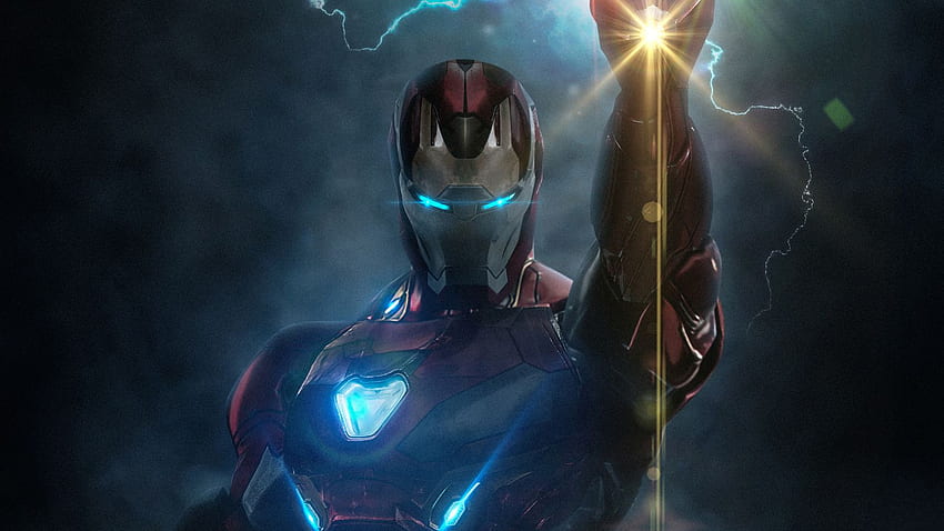Resolusi Gauntlet Iron Man Infinity, Sarung Tangan Infinity OLED Wallpaper HD