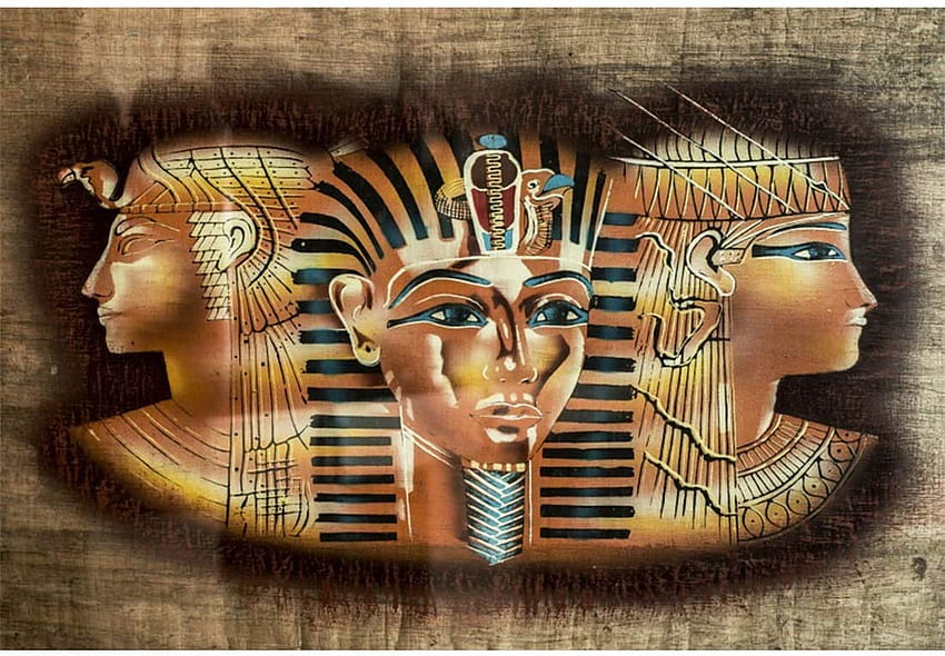 The Egyptian Mural Backdrop Yeele ft graphy Background Egypt Ancient Religion Nefertiti Tutankhamun History Culture Home Decor Backdrop Portrait Shooting Studio Props : Camera & HD wallpaper