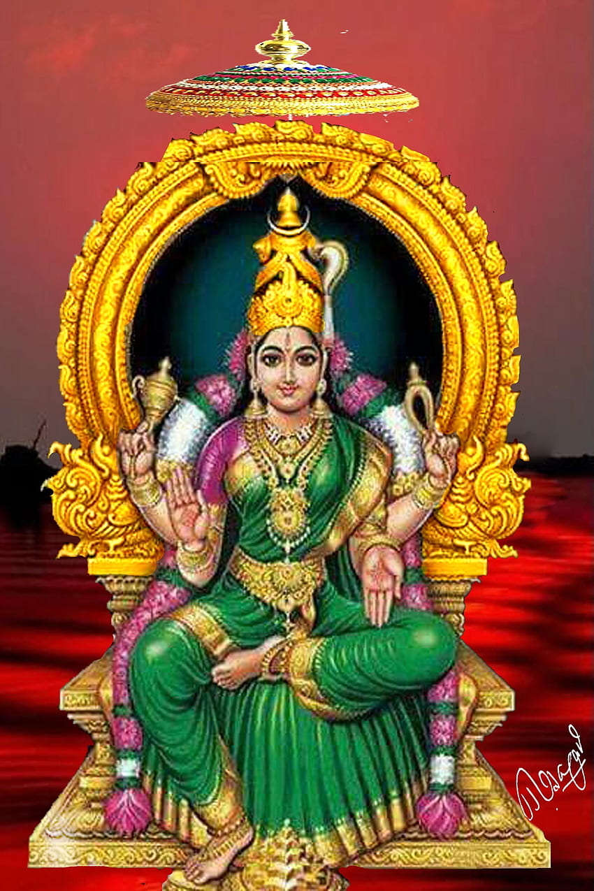Bhuvaneswari devi. Kali hindu, deusa Durga, divindades hindus, Amã Papel de parede de celular HD