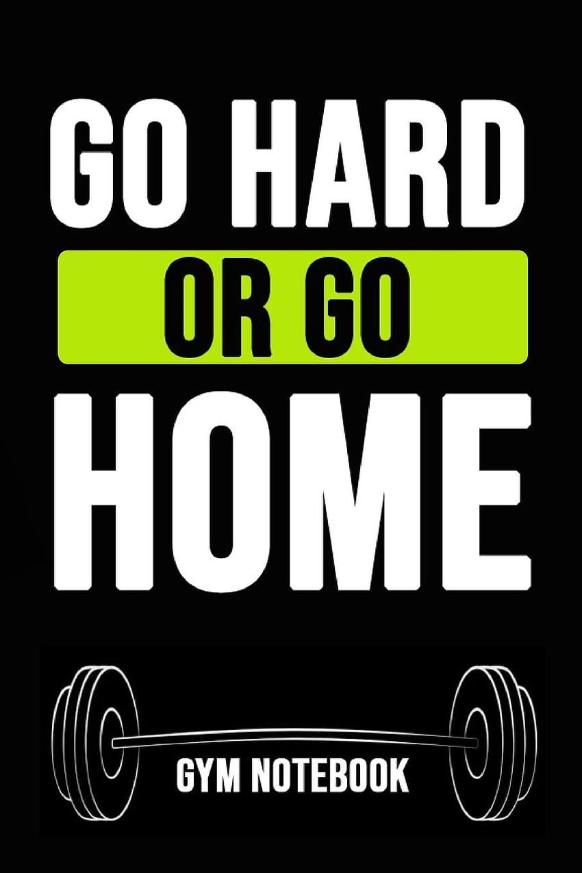 Go Hard Or Go Home: インスピレーション ジャーナル / ノートブック / メモ帳 / 日記、ジム愛好家へのギフト (6 x 9): プレス、ピンク パンダ: 9781077873230: 本 HD電話の壁紙