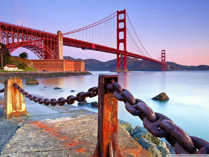 ܓ105 Golden Gate Bridge San Francisco ❤ for - Android / iPhone Background (png / jpg) (2021), San Francisco iPad HD wallpaper
