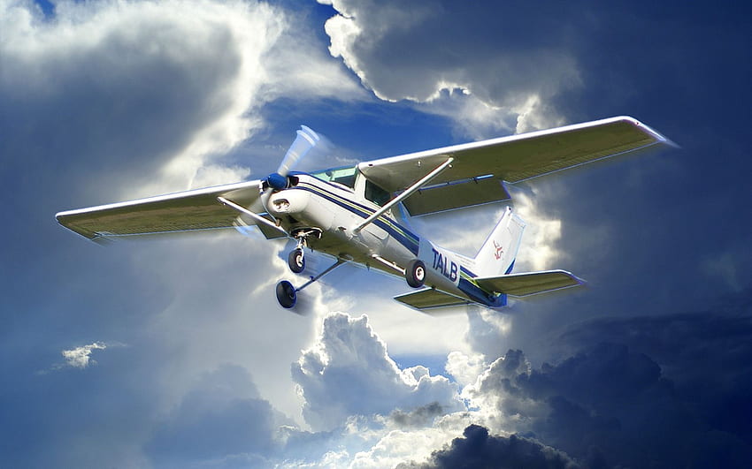 Avião para Widescreen, Cessna 172 papel de parede HD