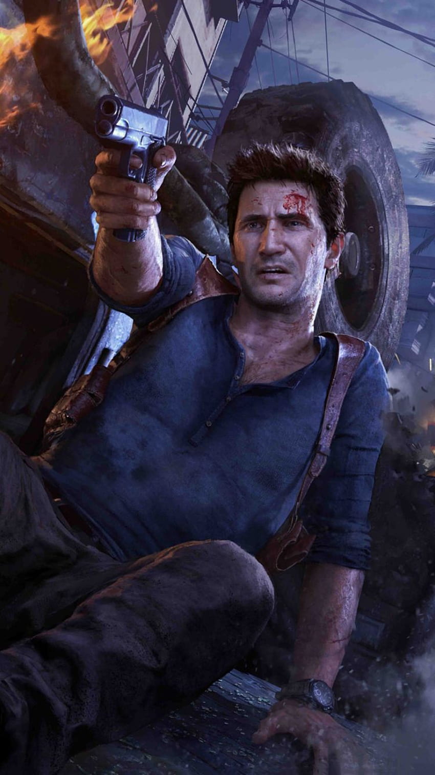 Uncharted 4 phone wallpaper for anyone interested   runcharted