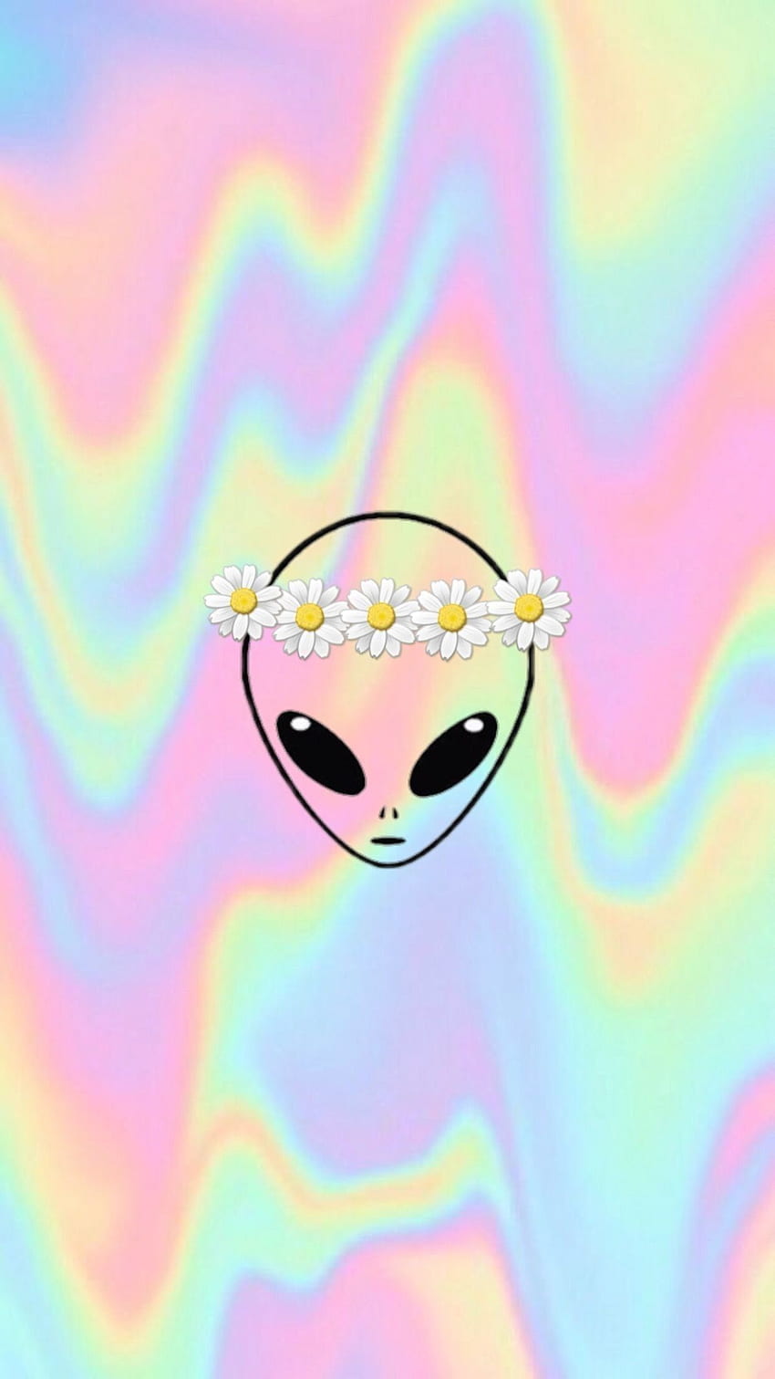 Trippy Alien on Zen, Hipster Alien HD phone wallpaper