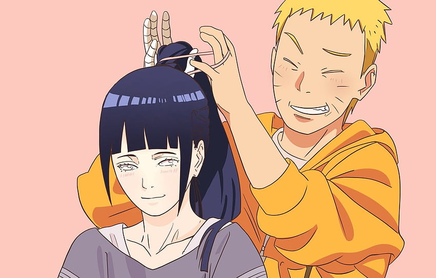 ยิ้ม คู่ สอง นารูโตะ Naruto ไอดีล Naruto Uzumaki Boruto ภรรยา Boruto Hinata Hyuga สำหรับ หมวด сёнэн คู่รักนารูโตะ วอลล์เปเปอร์ HD