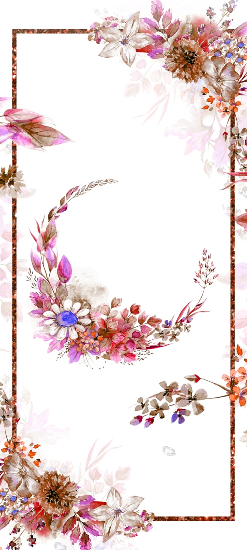 Flower Crescent Moon, magenta, White, petal, Premium, Flowers HD phone wallpaper