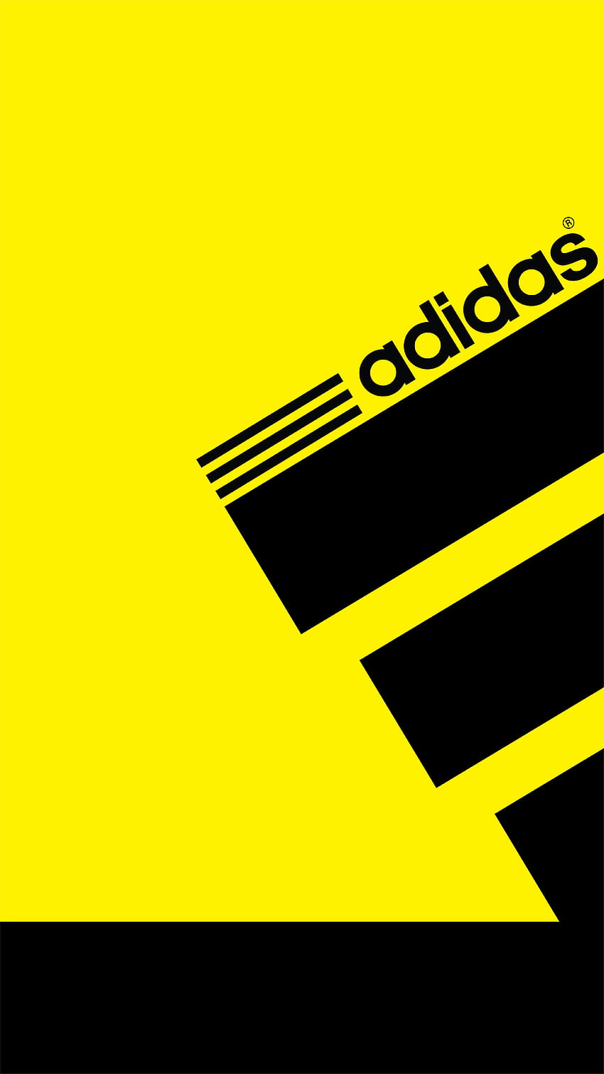 อเล็กซ์ อเล็กซ์ ในแบรนด์ Adidas , Adidas iphone ดีไซน์โทรศัพท์ Adidas สีเหลือง วอลล์เปเปอร์โทรศัพท์ HD