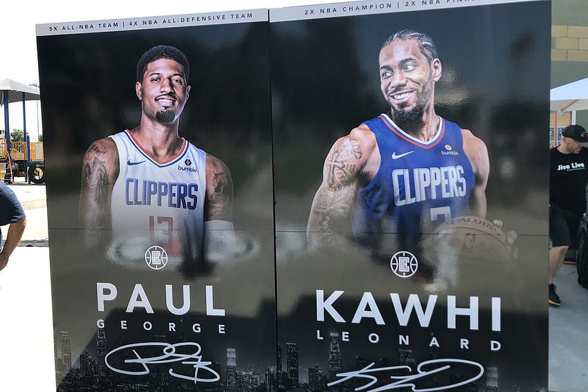 Clippers Memperkenalkan Kawhi Leonard dan Paul George: Cara Menonton Wallpaper HD