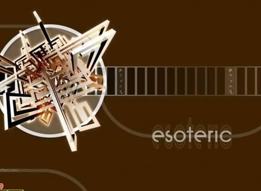 Esoteric, metal figure, stripe band HD wallpaper