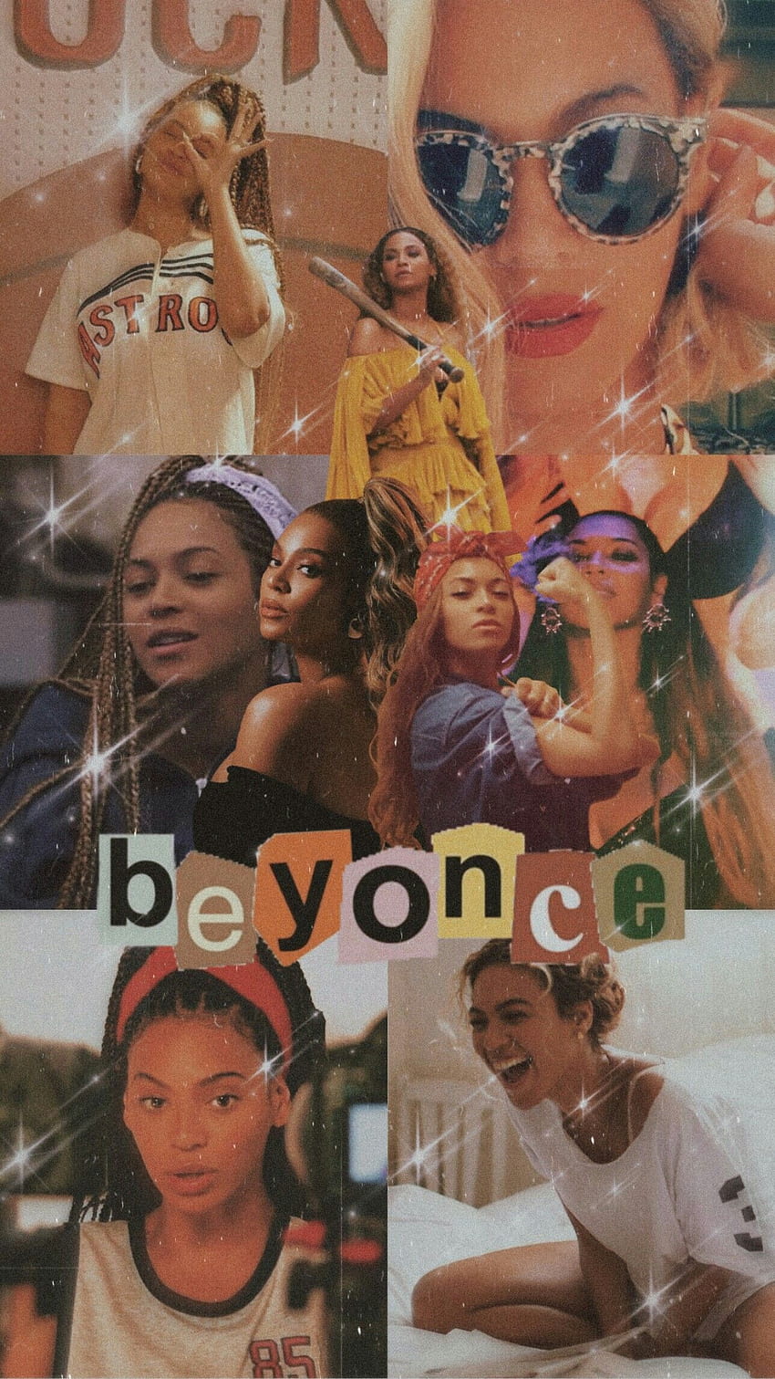 Beyoncé . s, s vintage, s gráficos, Beyonce Collage fondo de pantalla del teléfono