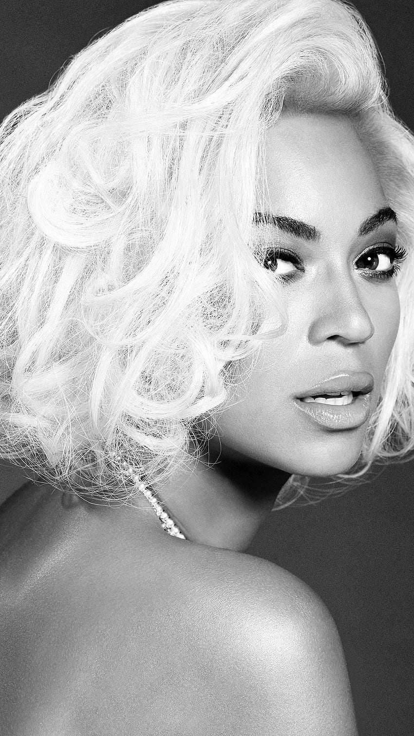 Beyoncé Knowles Music Dark Singer für iPhone HD-Handy-Hintergrundbild