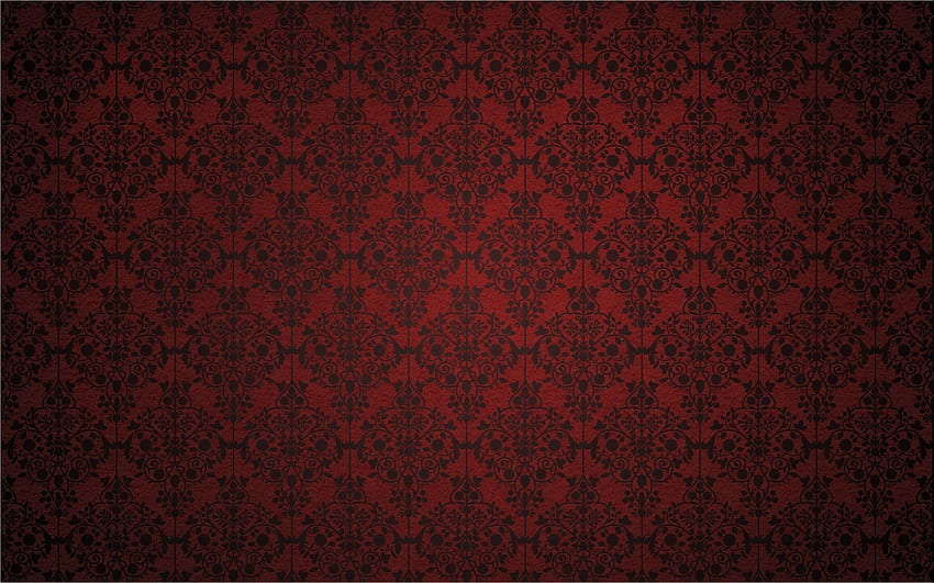 Arabic Red, Arabic Design HD wallpaper