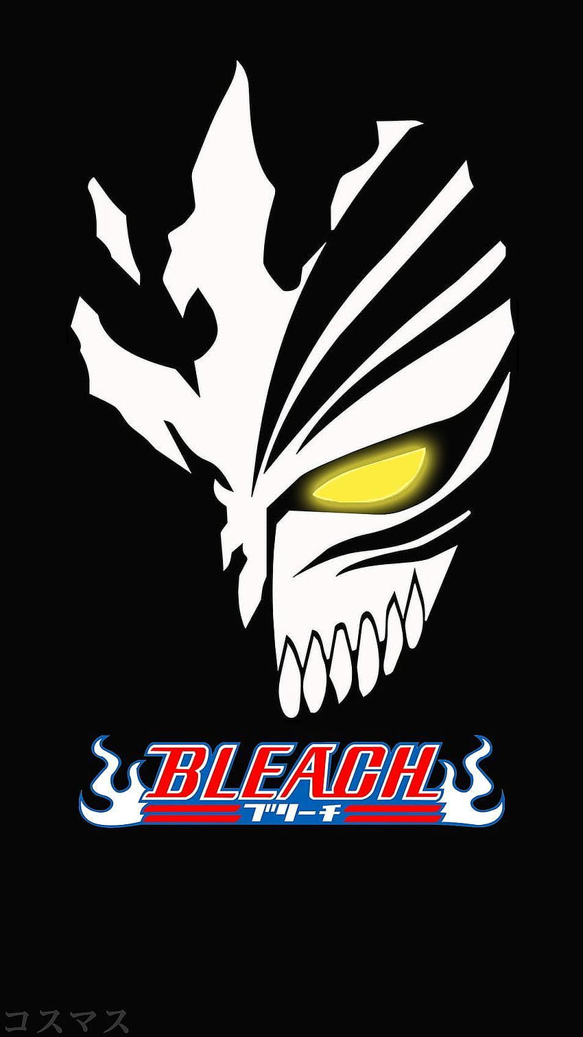 Bleach Ichigo Hollow Mask, Bleach Logo Papel de parede de celular HD