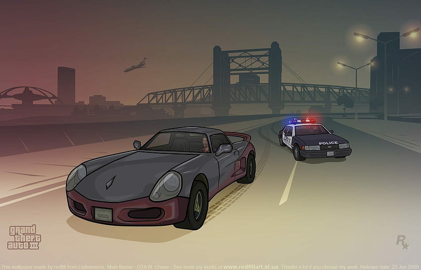Tearing up Liberty City. Grand Theft Auto III Review, Grand Theft Auto 3 HD wallpaper