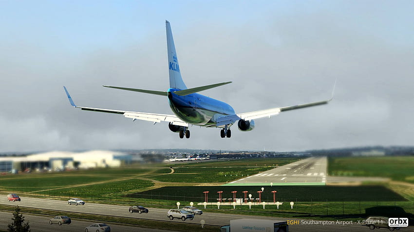 EGHI Flughafen Southampton X Flugzeug 11 Orbx, Xplane HD-Hintergrundbild
