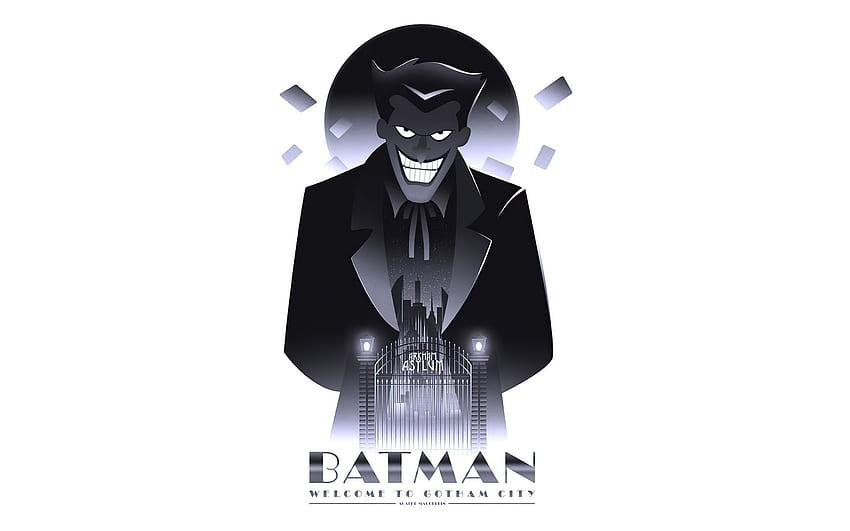 Joker Batman Benvenuto a Gotham City Macbook Pro Retina, e Sfondo HD