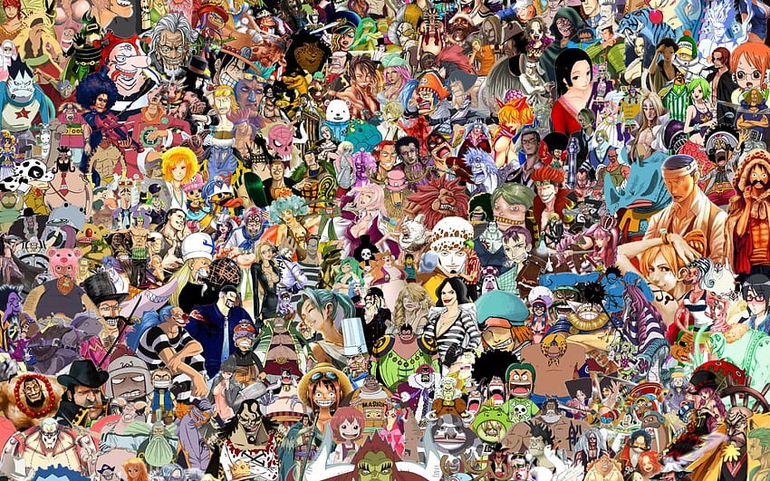 one piece character collage 3 by wood5525 manga anime digital media [] for your , Mobile & Tablet. Explore All Anime Characters . Awesome Anime HD wallpaper