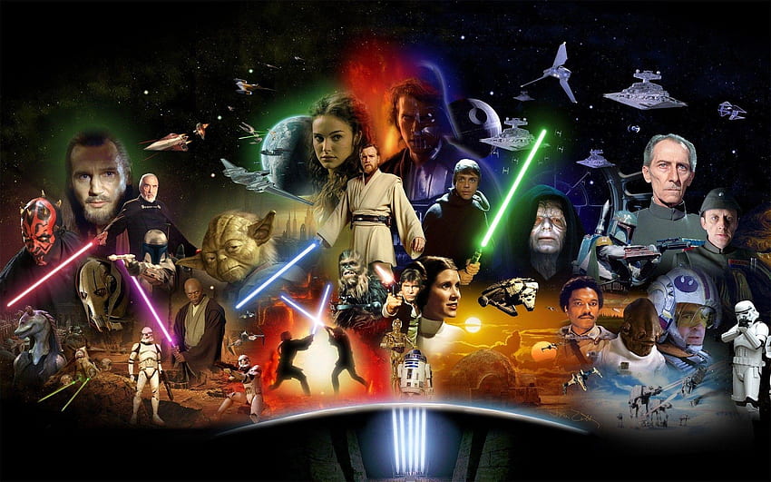 Personaje de Star Wars, Personajes de dibujos animados de Star Wars fondo de pantalla