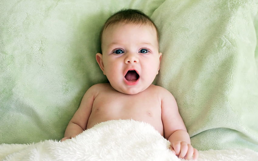 Bebê fofo e lindo 9, rosto de bebê papel de parede HD