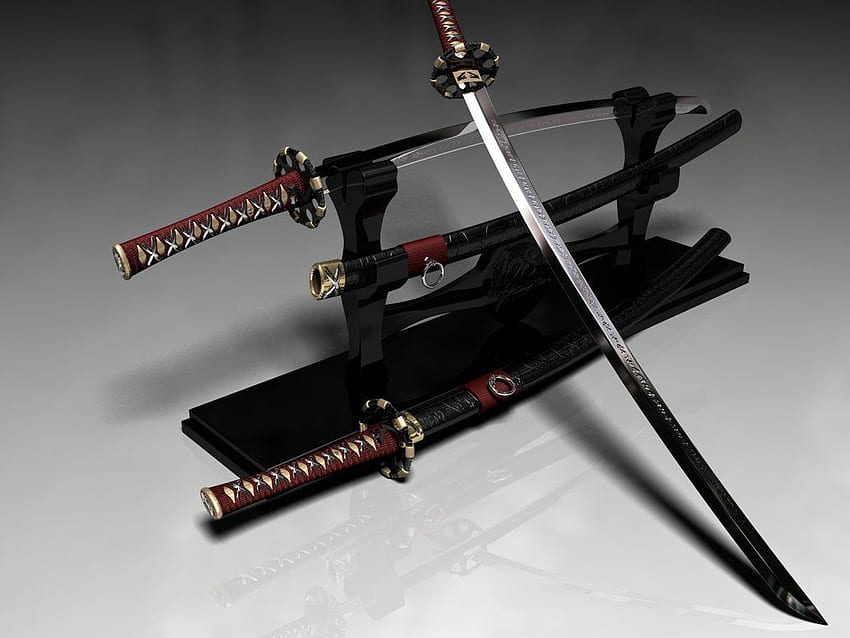 Katane. katana, épée de samouraï Fond d'écran HD
