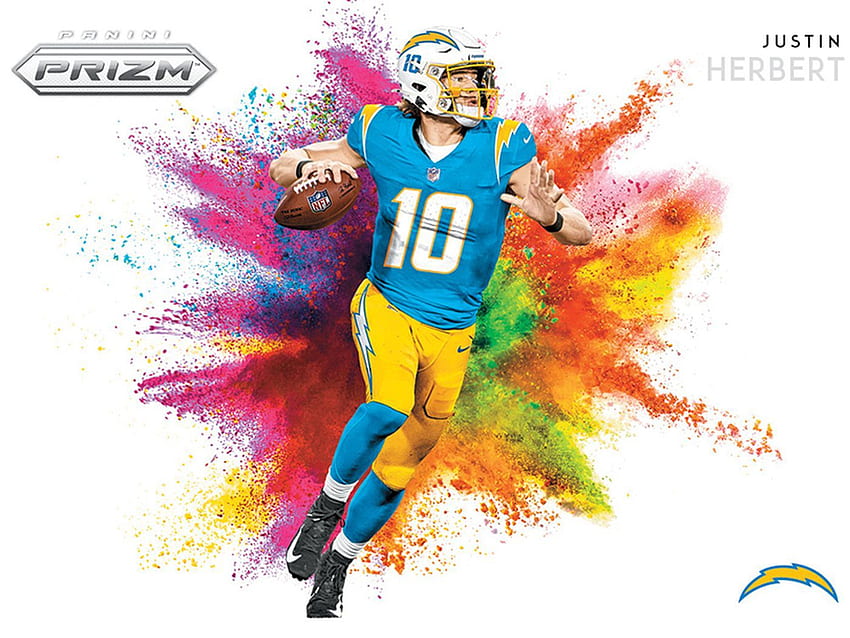 Chargers News Rookie QB Justin Herbert featured in Panini Prizm set   Pacific Takes HD wallpaper  Pxfuel