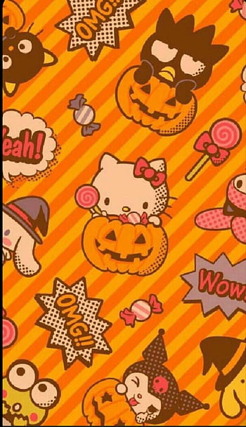 Hello kitty fall HD wallpapers