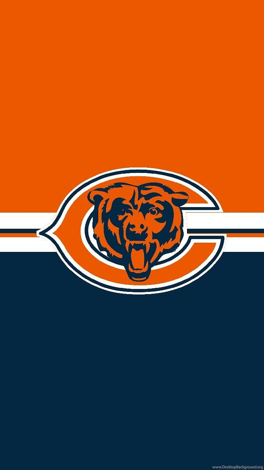 Hice un móvil de los Chicago Bears para todos ustedes, Let Me, Bears Logo fondo de pantalla del teléfono