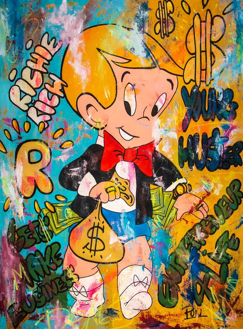 Anyone else notice that Ninja colored in his Richie Rich tattoo Hard for  me to see but it looks like it might be a ninja now  rDieAntwoord