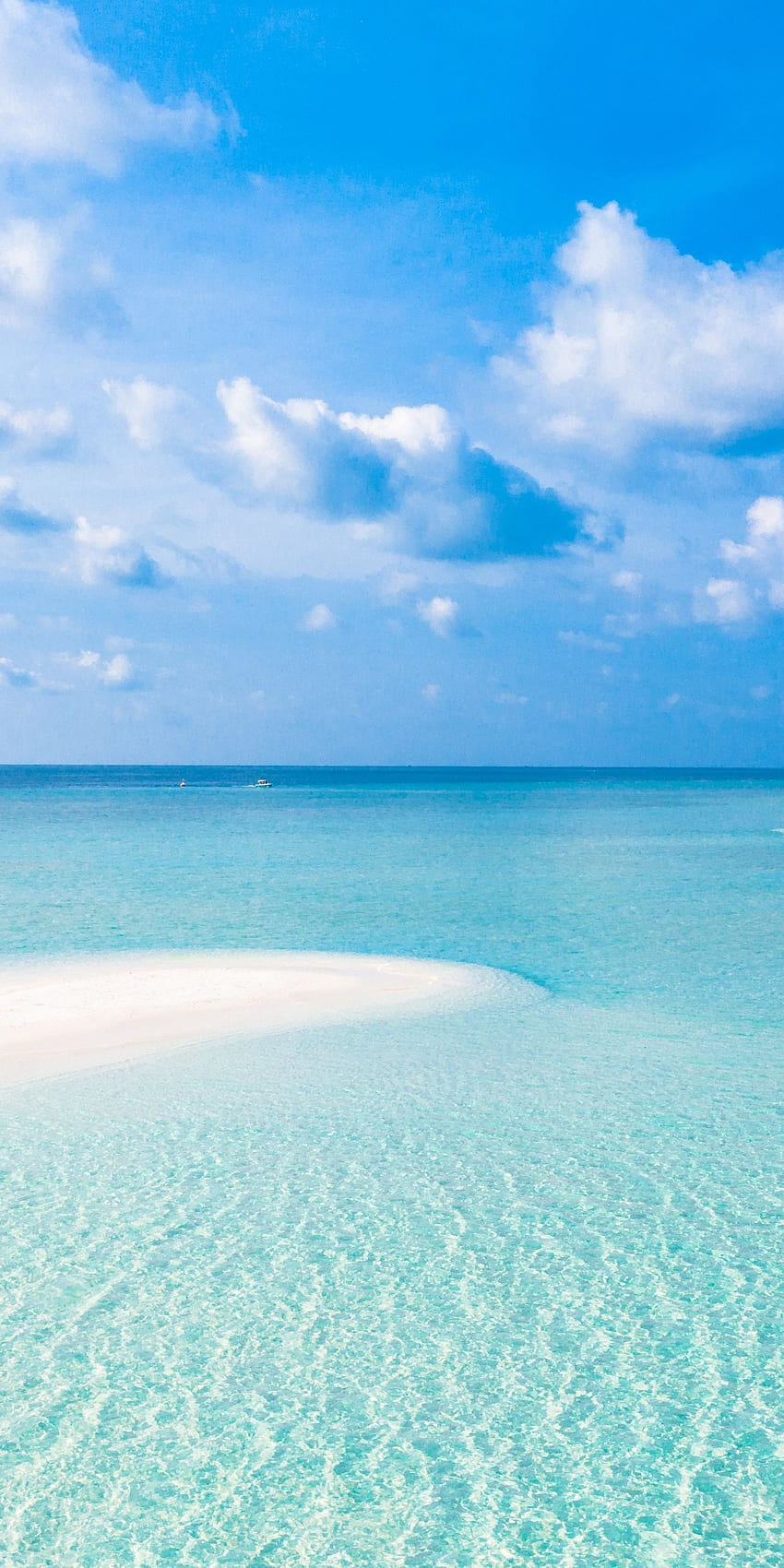 Tropischer Strand, Meer, sonniger Tag, blauer Himmel, Natur. Strand, Natur, tropischer Strand HD-Handy-Hintergrundbild