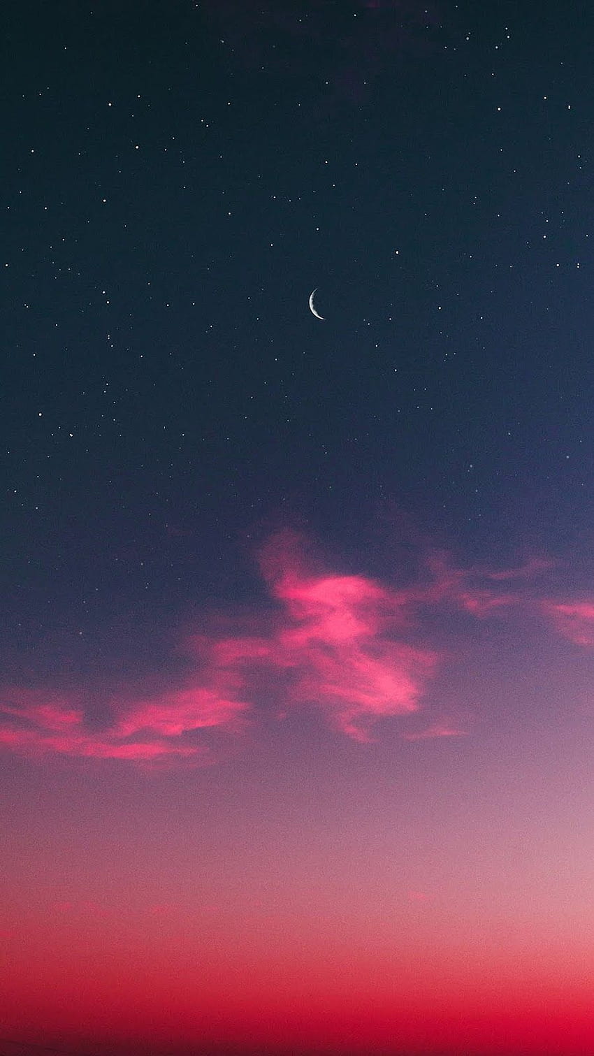 Luna crescente. instagram. iPhone estetico Sfondo del telefono HD