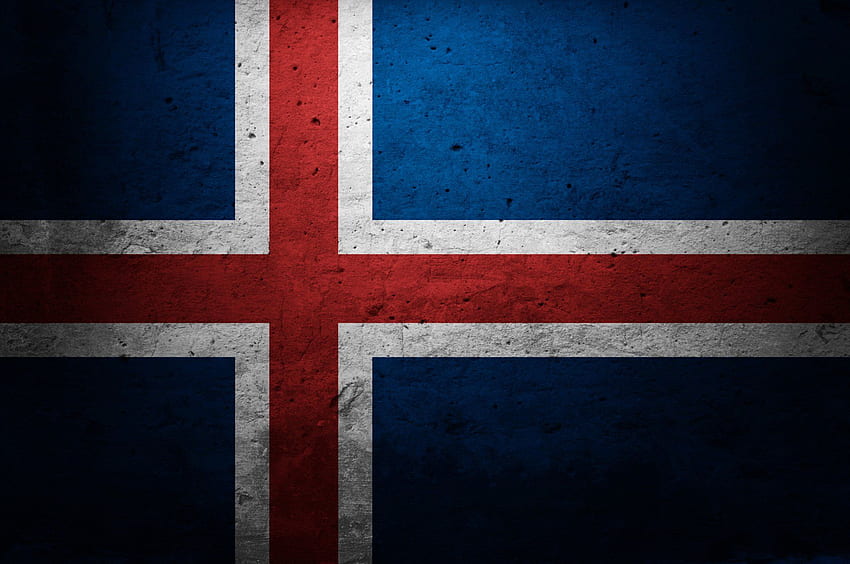 Flag Of Iceland HD wallpaper