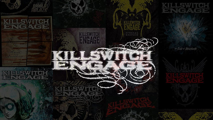 Killswitch Engage Full и Background. HD тапет