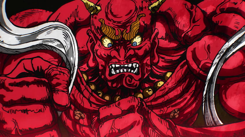 One Punch Man Threat Level, Oni Demon HD wallpaper