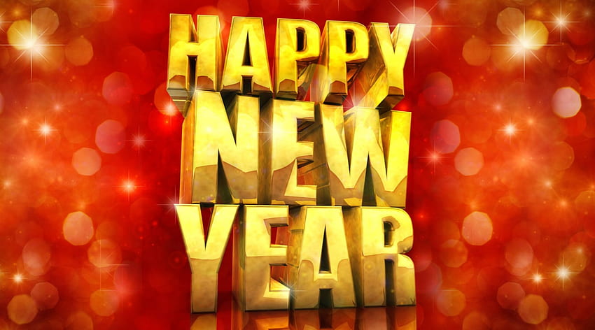 Szczęśliwego Nowego Roku, tło, wakacje, streszczenie, nowy rok Tapeta HD