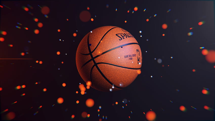 Koszykówka, zrób to teraz, tło 3D, sport, koszykówka Tapeta HD