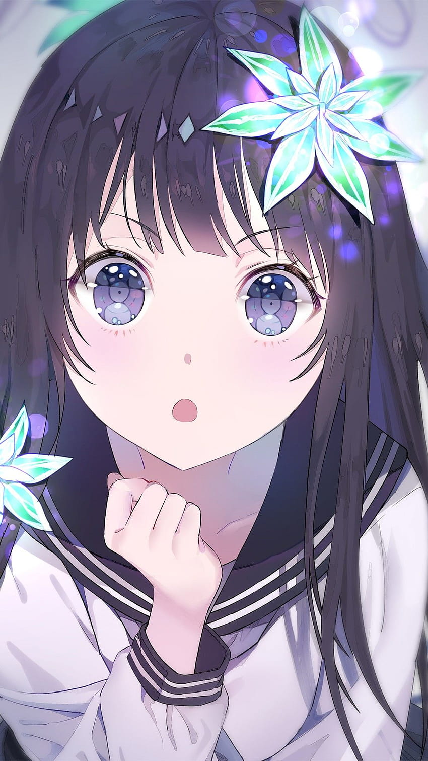 Cute Anime Girl Phone, Beautiful Anime Girl HD phone wallpaper