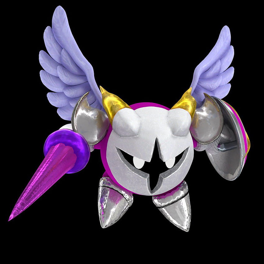 angie - Here's a Galacta Knight render UVs broke during subdividing on the lance, but it looks fine HD phone wallpaper